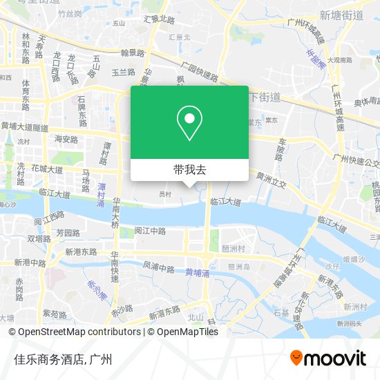 佳乐商务酒店地图