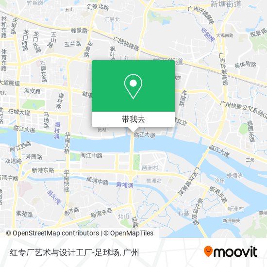 红专厂艺术与设计工厂-足球场地图