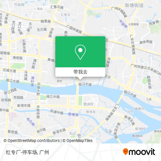 红专厂-停车场地图