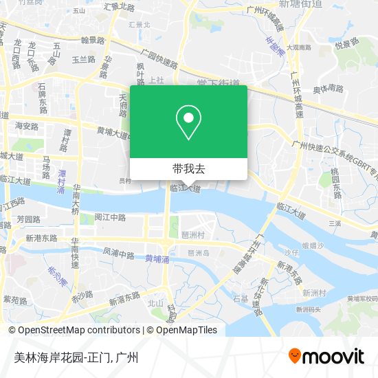 美林海岸花园-正门地图