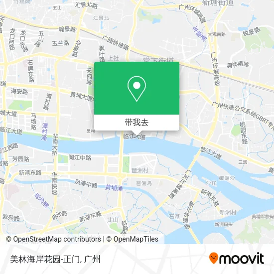 美林海岸花园-正门地图