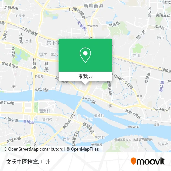 文氏中医推拿地图