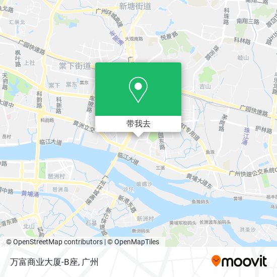万富商业大厦-B座地图