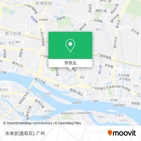 东海堂(盈彩店)地图