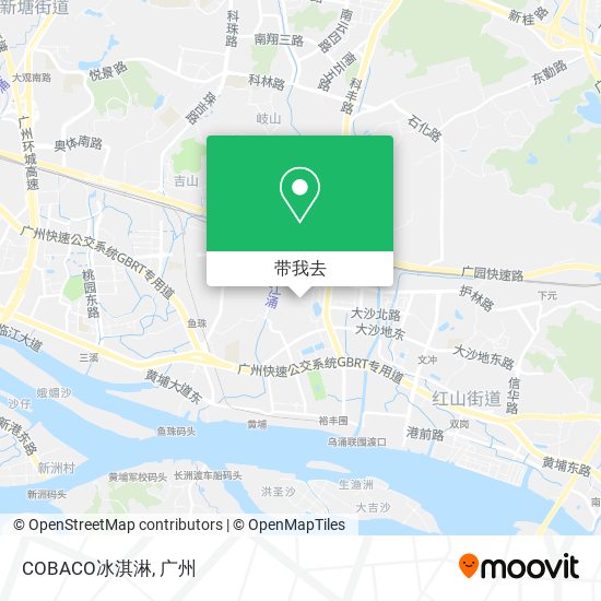 COBACO冰淇淋地图