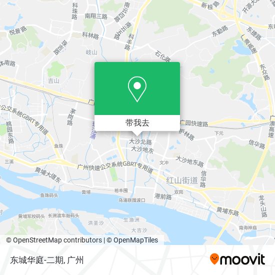 东城华庭-二期地图