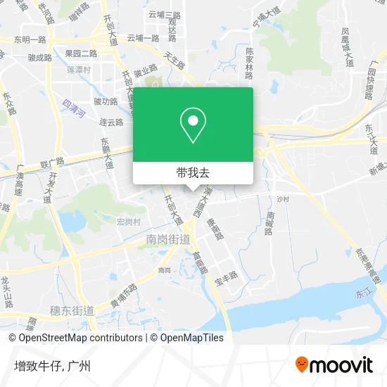 增致牛仔地图