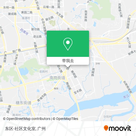 东区-社区文化室地图