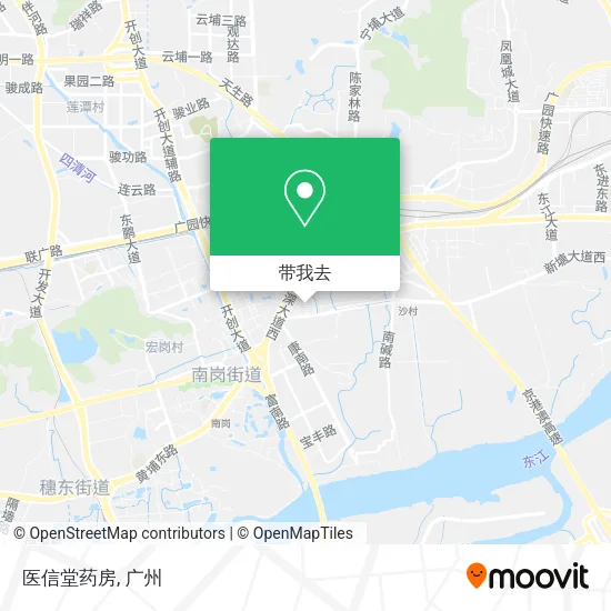 医信堂药房地图