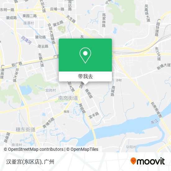 汉釜宫(东区店)地图