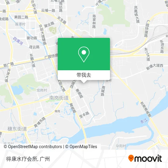 得康水疗会所地图