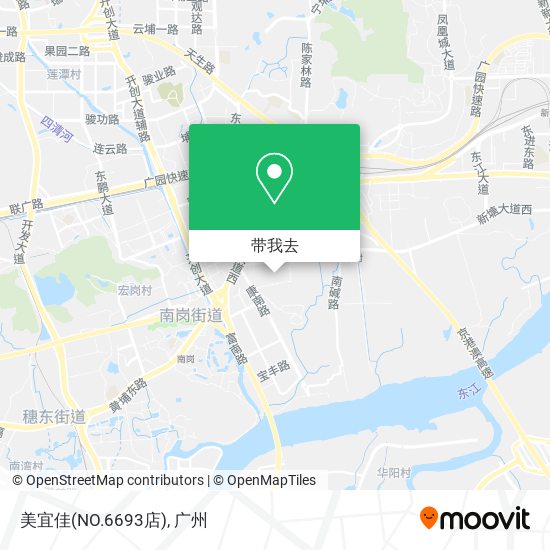 美宜佳(NO.6693店)地图