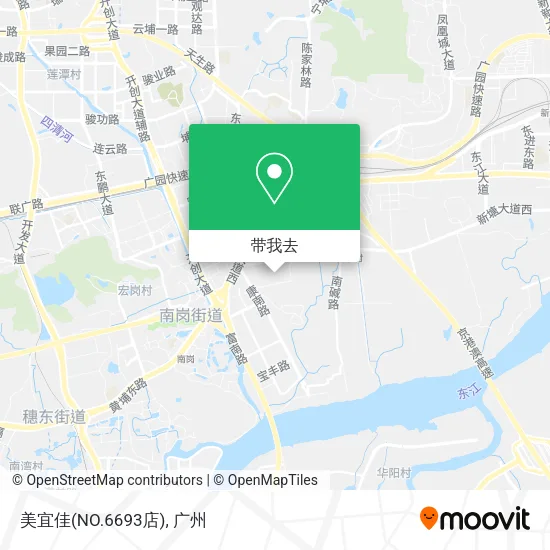 美宜佳(NO.6693店)地图