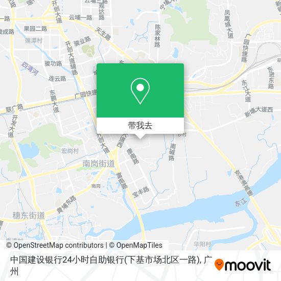 中国建设银行24小时自助银行(下基市场北区一路)地图