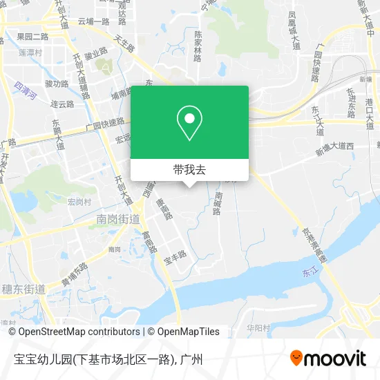 宝宝幼儿园(下基市场北区一路)地图