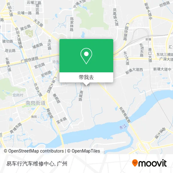易车行汽车维修中心地图