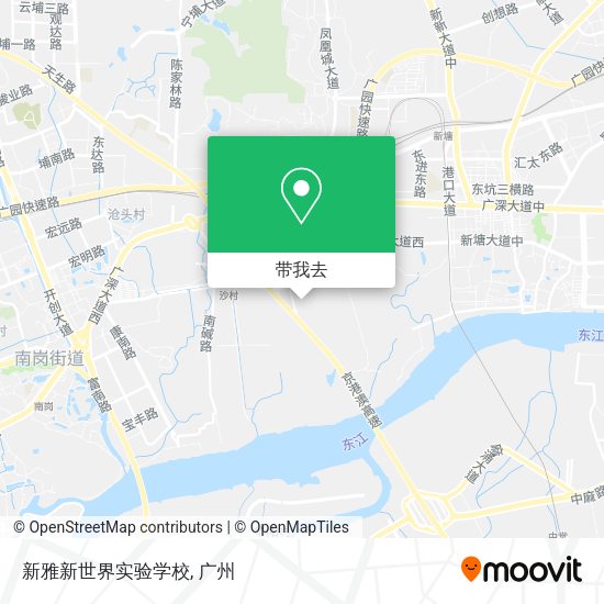 新雅新世界实验学校地图