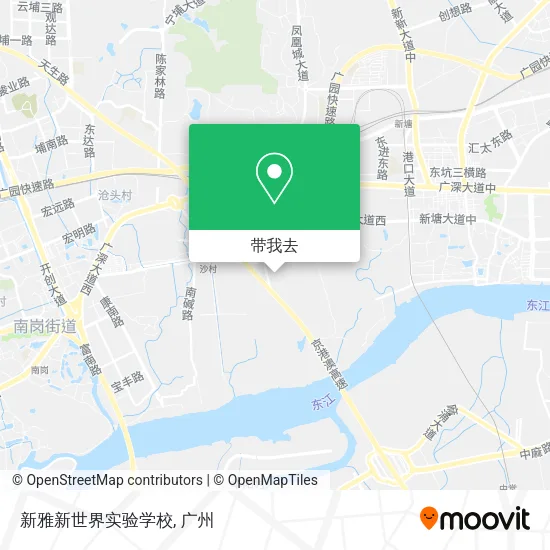 新雅新世界实验学校地图