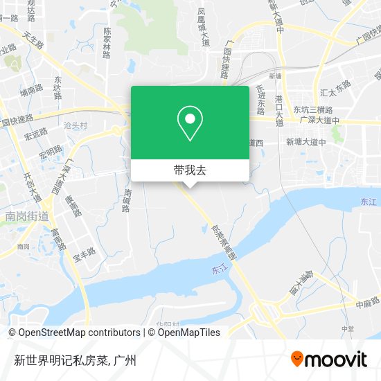 新世界明记私房菜地图