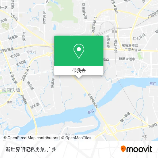 新世界明记私房菜地图