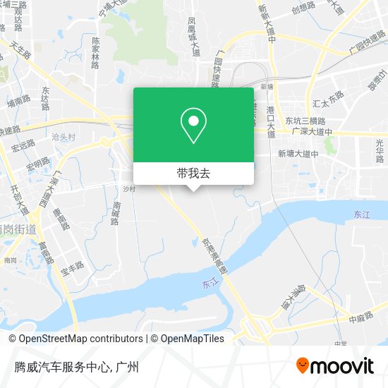 腾威汽车服务中心地图