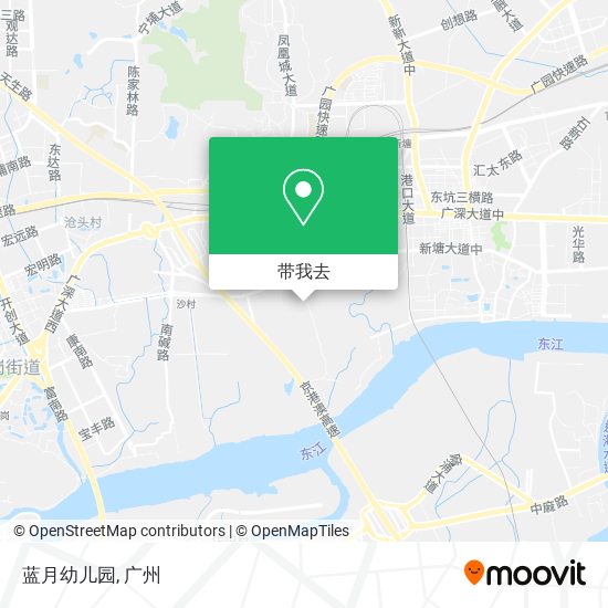 蓝月幼儿园地图