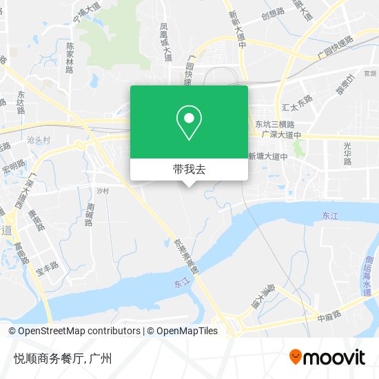 悦顺商务餐厅地图