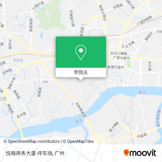 悦顺商务大厦-停车场地图