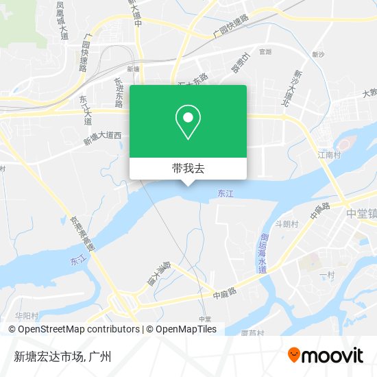 新塘宏达市场地图