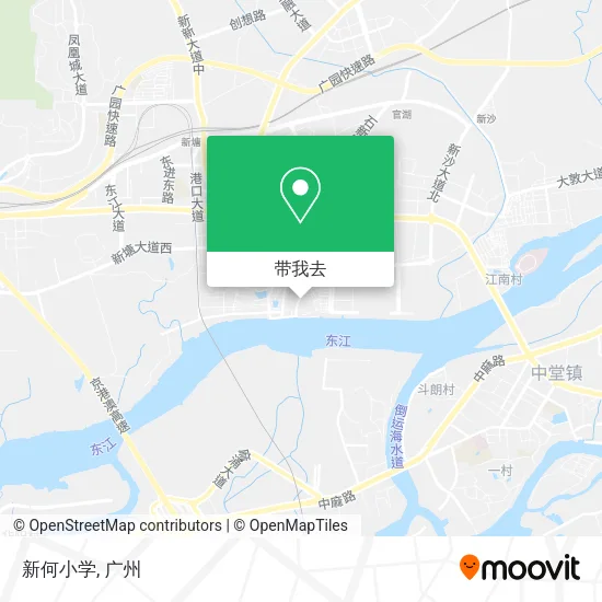 新何小学地图