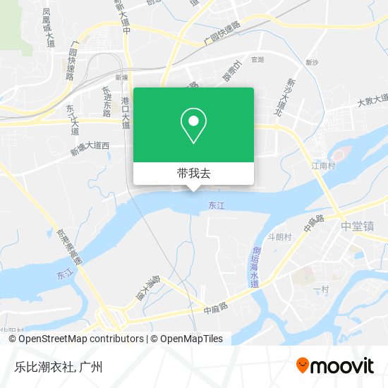 乐比潮衣社地图