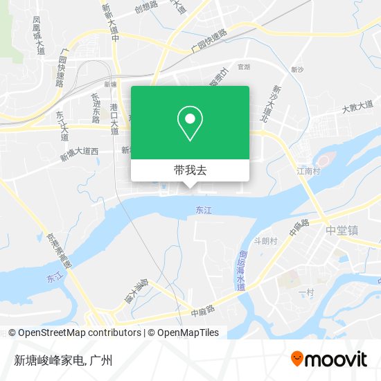 新塘峻峰家电地图