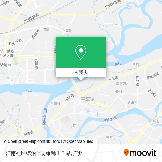 江南社区综治信访维稳工作站地图