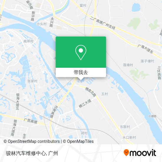 骏林汽车维修中心地图