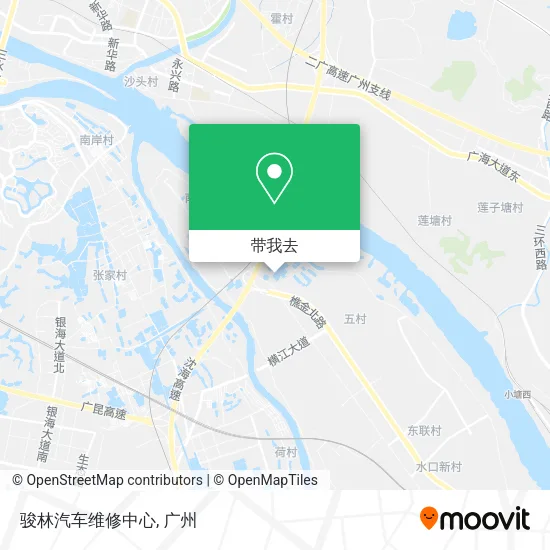 骏林汽车维修中心地图