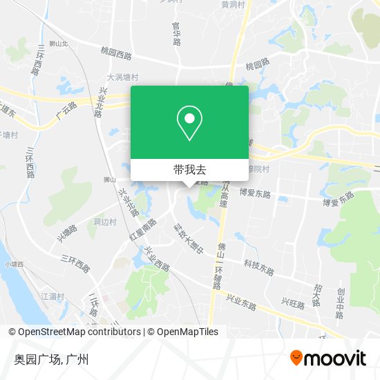 奥园广场地图