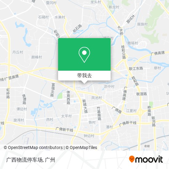 广西物流停车场地图