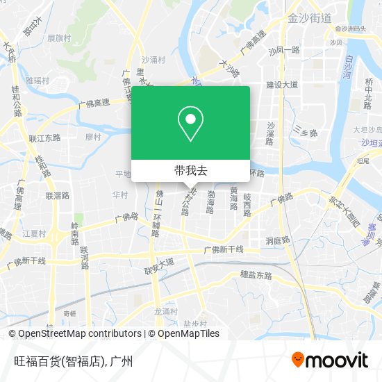 旺福百货(智福店)地图