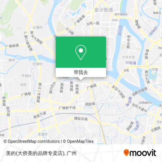 美的(大侨美的品牌专卖店)地图