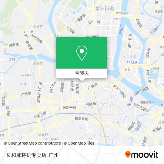 长和麻将机专卖店地图