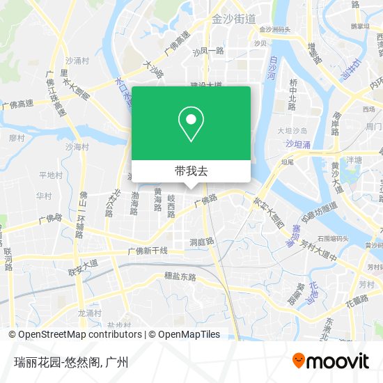 瑞丽花园-悠然阁地图