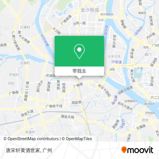唐宋轩黄酒世家地图