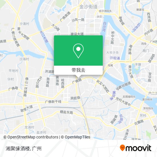 湘聚缘酒楼地图