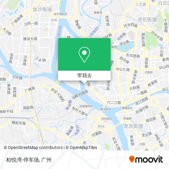 柏悦湾-停车场地图