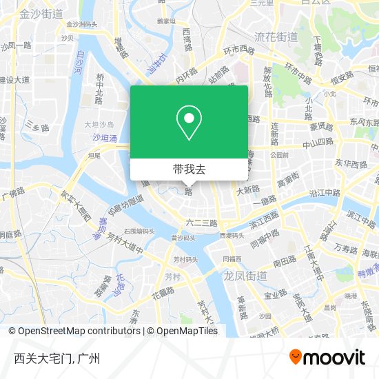 西关大宅门地图