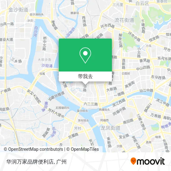 华润万家品牌便利店地图