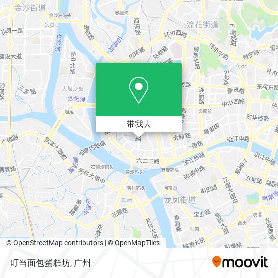 叮当面包蛋糕坊地图