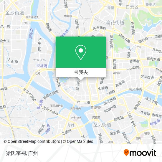 梁氏宗祠地图