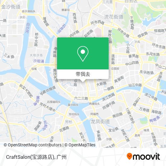 CraftSalon(宝源路店)地图