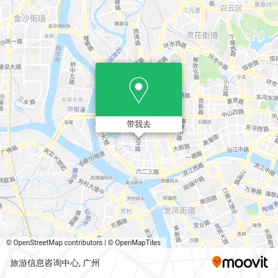旅游信息咨询中心地图